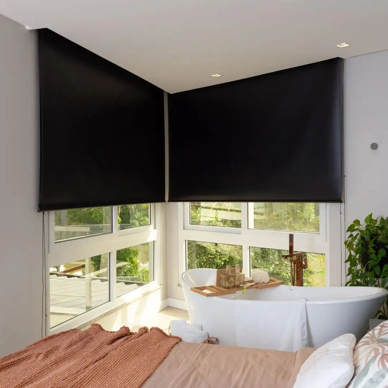 PERSIANA ROLÔ BLACKOUT PINPOINT CRYSTAL PRETA - VALOR m²
