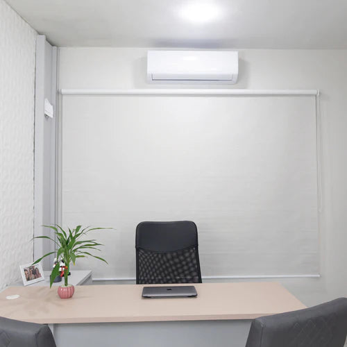 PERSIANA ROLÔ BLACKOUT PINPOINT CRYSTAL BRANCA - VALOR m²